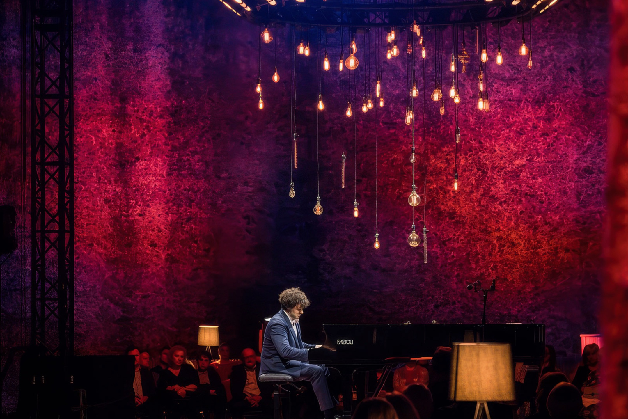 Dekoracja światłem na weselu